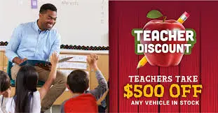 Teacher discounts