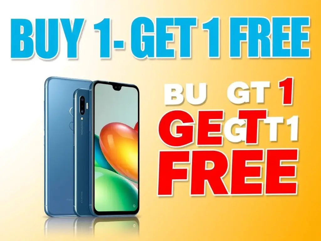 Buy 1 Get 1 free Smartphone Offer