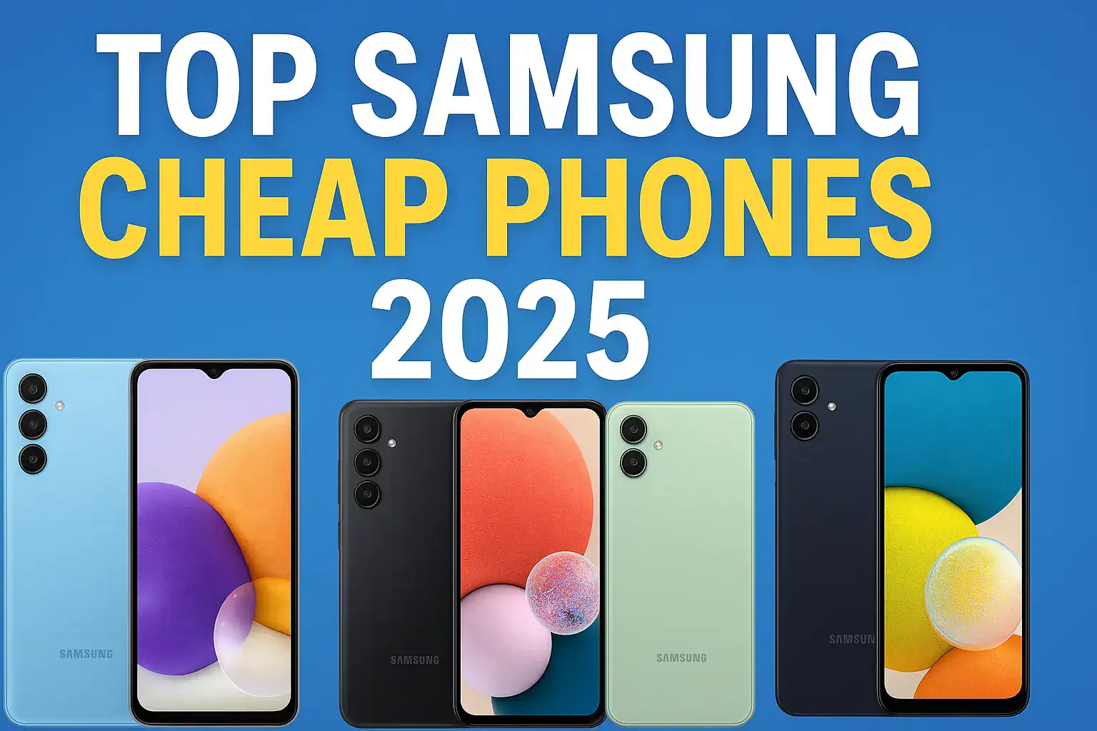 Samsung cheap phones.